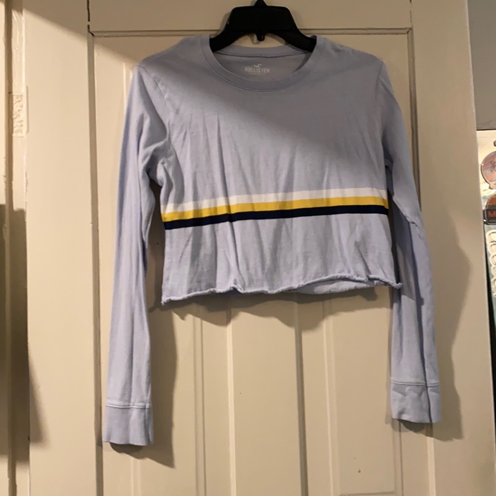 hollister cropped long sleeve